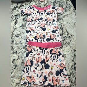 Little Sleepies Minnie Forever Two-piece short sleeve